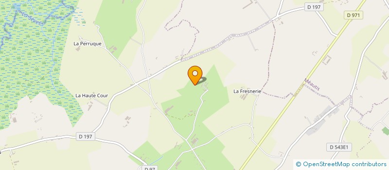 localisation de l'entreprise LA BASTIDE - MAISON DE JEAN  TERRE-ET-MARAIS