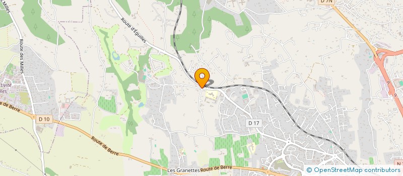 localisation de l'entreprise LA BASTIDETTE DU PEY BLANC  AIX-EN-PROVENCE