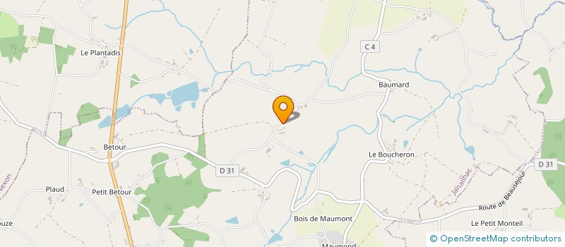 localisation de l'entreprise LA BATAILLE  RILHAC-LASTOURS