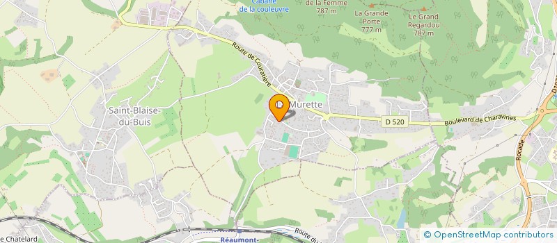 localisation de l'entreprise LA BATIE  LA MURETTE