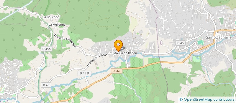 localisation de l'entreprise LA BATISSE à AURIOL