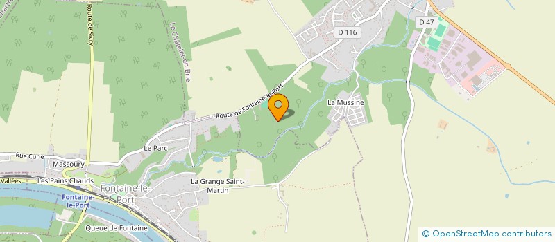 localisation de l'entreprise LA BATISSE  CHATELET-EN-BRIE (LE)