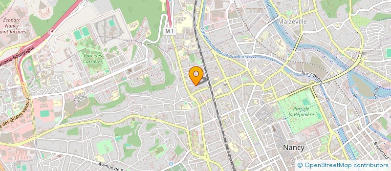 localisation de l'entreprise LA BATISSE  NANCY