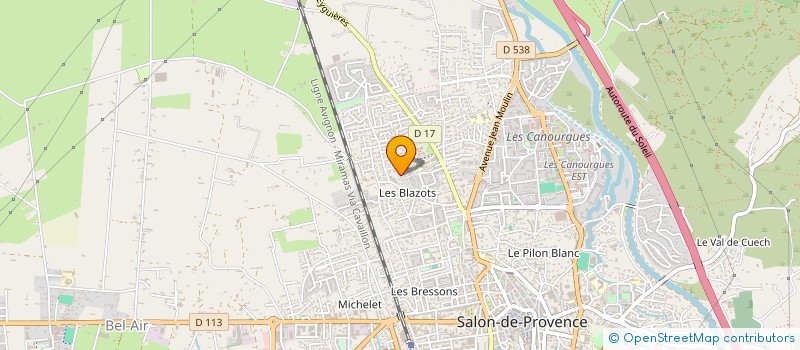 localisation de l'entreprise LA BATISSE INTEMPORELLE  SALON-DE-PROVENCE