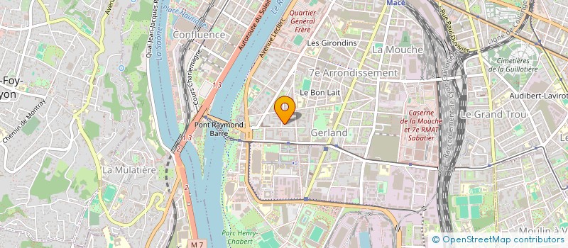 localisation de l'entreprise LA BATISSETTE  LYON