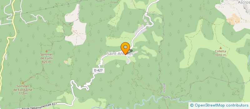 localisation de l'entreprise LA BAUGE  SAINT-ANTONIN