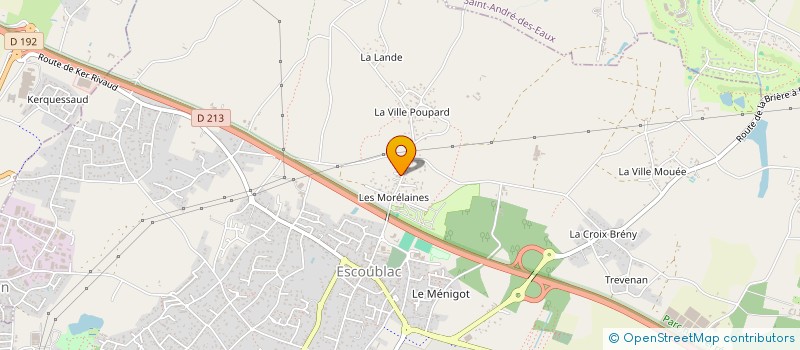 localisation de l'entreprise LA BAULE CAR EVENTS à LA BAULE-ESCOUBLAC