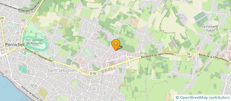 localisation de l'entreprise LA BAULE PORNICHET SERVICES LBPS à PORNICHET