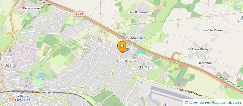 localisation de l'entreprise LA BAULOISE  LA BAULE-ESCOUBLAC