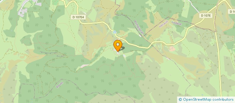 localisation de l'entreprise LA BAUME AURIOL DU CIRQUE DE NAVACELLES  SAINT-MAURICE-NAVACELLES