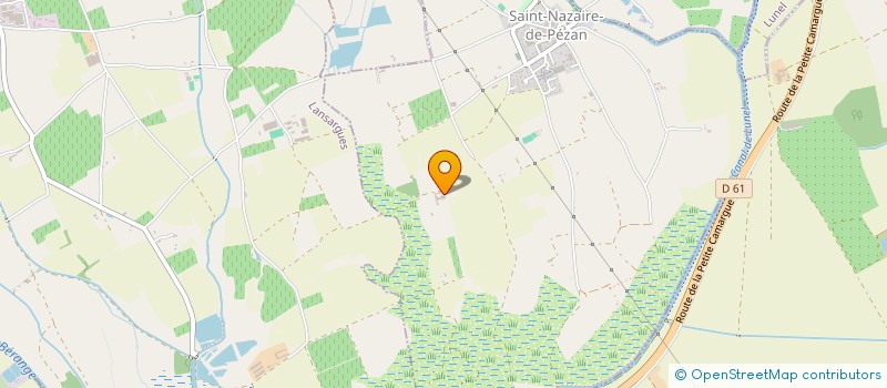 localisation de l'entreprise LA BAYONNE DU GRES  SAINT-NAZAIRE-DE-PEZAN