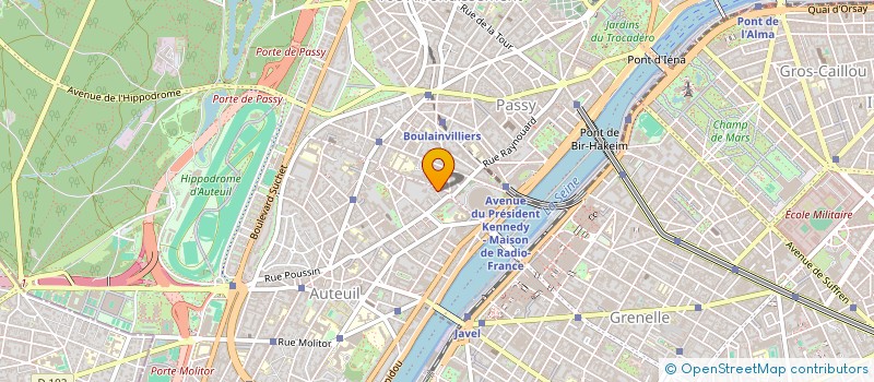 localisation de l'entreprise LA BAZOCHE INDUSTRIES à PARIS