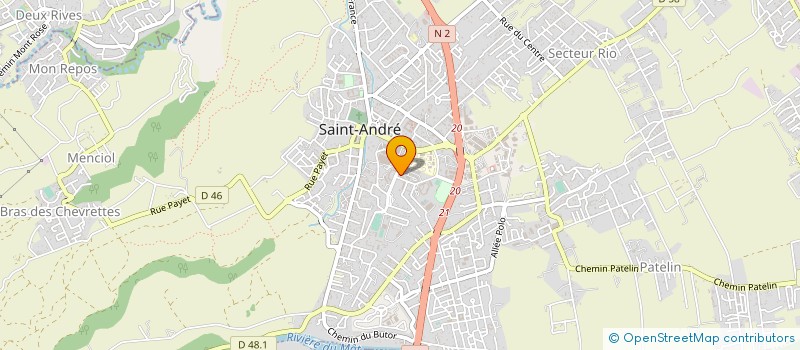 localisation de l'entreprise LA BCD à SAINT-ANDRE