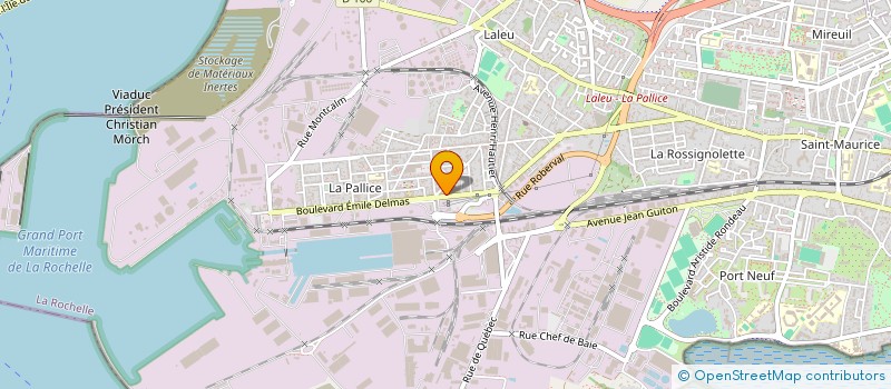 localisation de l'entreprise LA BEARNAISE  LA ROCHELLE