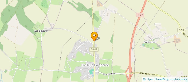 localisation de l'entreprise LA BEARS FAMILY  BIVILLE-LA-BAIGNARDE