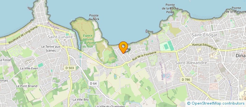 localisation de l'entreprise LA BEAUCEENNE  SAINT-LUNAIRE