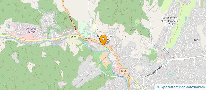 localisation de l'entreprise LA BEAUMETTE IMMOBILIER à SAINTE-MAXIME