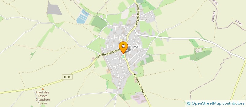 localisation de l'entreprise LA BEAUQUESNOISE à BEAUQUESNE