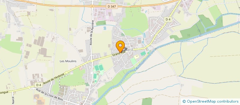 localisation de l'entreprise LA BEAUTE AUTREMENT à LOIRE-AUTHION