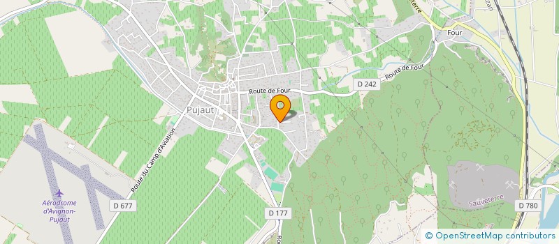 localisation de l'entreprise LA BEAUTE CHIC à PUJAUT