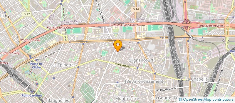 localisation de l'entreprise LA BEAUTE DE CLEOPATRE  PARIS