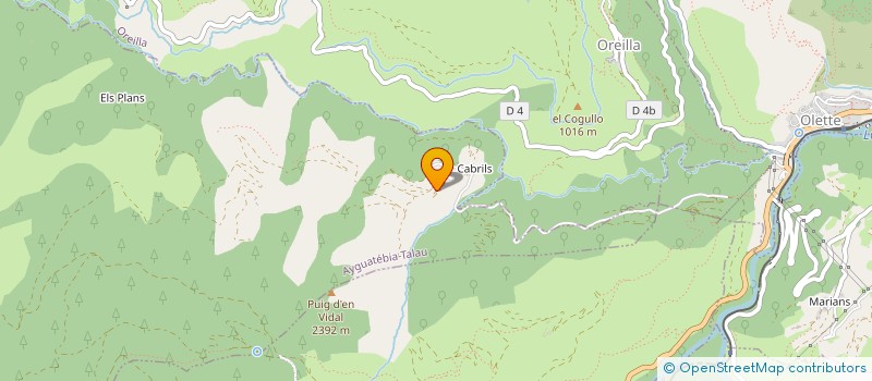 localisation de l'entreprise LA BEAUTE DE L EPOUSE  OLETTE