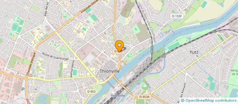 localisation de l'entreprise LA BEAUTE EN L à THIONVILLE