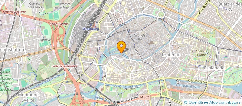 localisation de l'entreprise LA BEDAINE à STRASBOURG