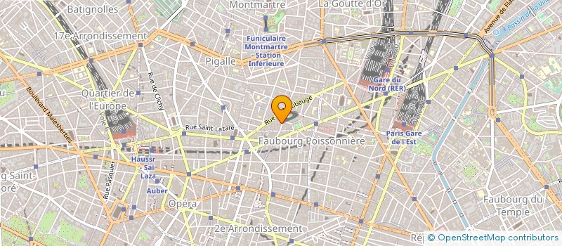 localisation de l'entreprise LA BEDEM  PARIS