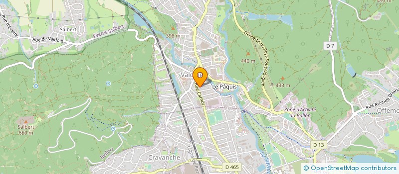 localisation de l'entreprise LA BELFORTAINE INSTALL ELECTR à VALDOIE