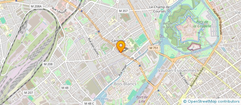 localisation de l'entreprise LA BELLA NOTE à LILLE