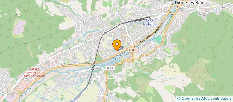 localisation de l'entreprise LA BELLA STELLA à DIGNE-LES-BAINS