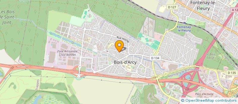 localisation de l'entreprise LA BELLE ALLIANCE  BOIS-D'ARCY