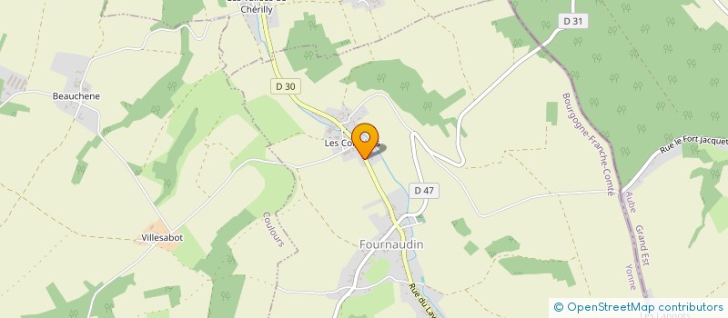 localisation de l'entreprise LA BELLE ALTHEA  FOURNAUDIN