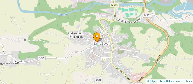 localisation de l'entreprise LA BELLE AUDITION à SAINT-SEVER