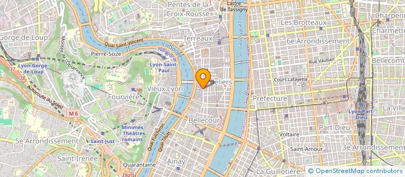 localisation de l'entreprise LA BELLE BOUSE  LYON