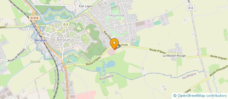 localisation de l'entreprise LA BELLE COLOMBE  HOYMILLE