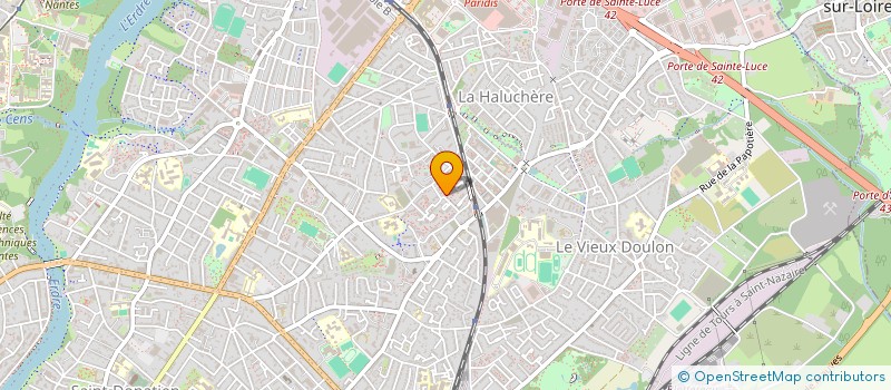 localisation de l'entreprise LA BELLE CORDEE NANTAISE à NANTES