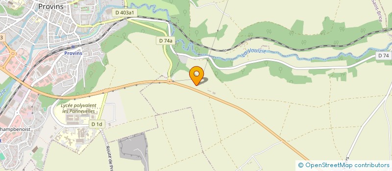 localisation de l'entreprise LA BELLE COUVERTURE  SOURDUN