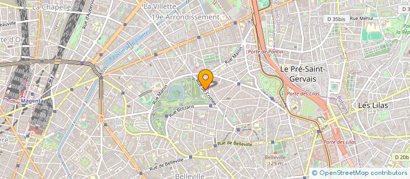 localisation de l'entreprise LA BELLE CYGALE  PARIS