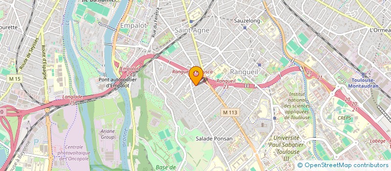 localisation de l'entreprise LA BELLE D'ARCACHON à TOULOUSE