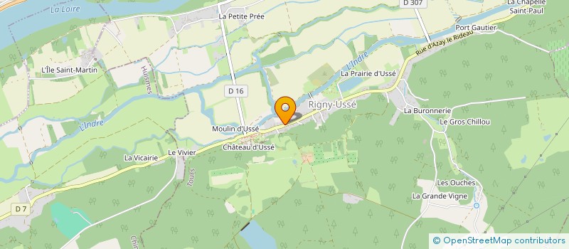 localisation de l'entreprise LA BELLE D'USSE  RIGNY-USSE