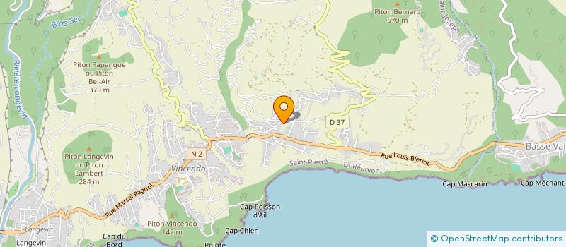 localisation de l'entreprise LA BELLE DU SUD  SAINT-JOSEPH