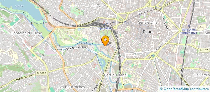 localisation de l'entreprise LA BELLE ECO  DIJON