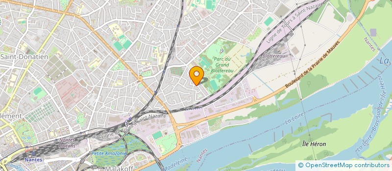 localisation de l'entreprise LA BELLE ECRITURE à NANTES