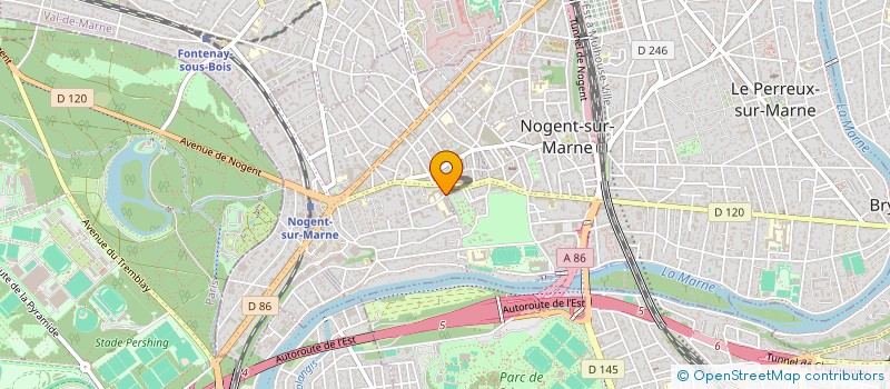localisation de l'entreprise LA BELLE ELEC à CHAMPIGNY-SUR-MARNE