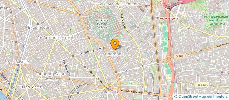 localisation de l'entreprise LA BELLE ELECTRIQUE  PARIS