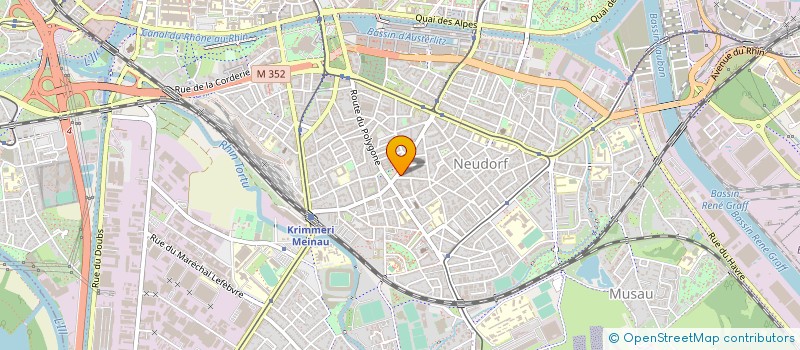 localisation de l'entreprise LA BELLE ELECTRIQUE  STRASBOURG