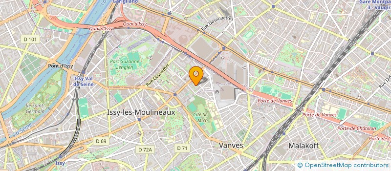 localisation de l'entreprise LA BELLE EPOQUE à ISSY-LES-MOULINEAUX