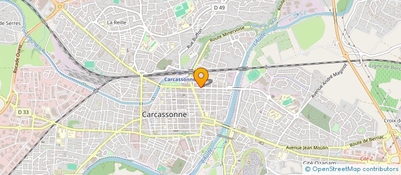 localisation de l'entreprise LA BELLE EPOQUE à CARCASSONNE